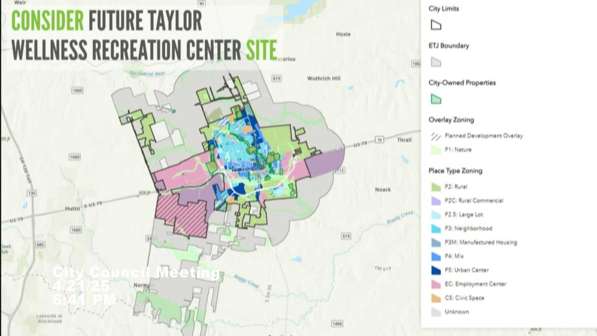 Wellness Center Meeting 3 screenshot