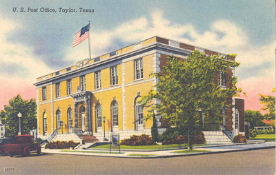 U. S. Post Office Taylor, Texas